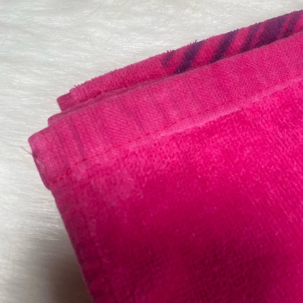 Zumba Fast Dash Fitness Towel Pink Purple Cotton Workout Gym Exercise